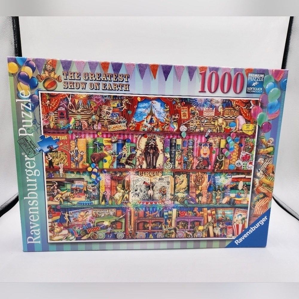 Ravensburger Puzzle Greatest Show On Earth 1000 Piece #2491